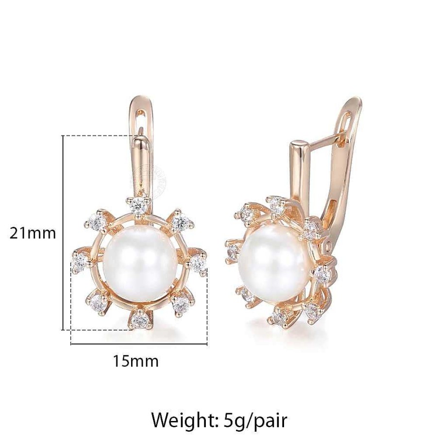 Style De Boucle D'Oreille Les bijoux en acier | Boucle D'Oreille De Mariage En Or Rose