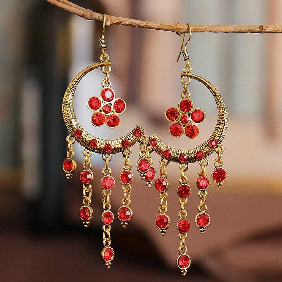 Style De Boucle D'Oreille Les bijoux en acier | Boucle D'Oreille Cha Ne Classique