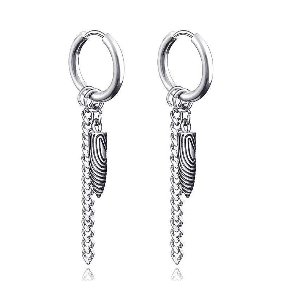 Style De Boucle D'Oreille Les bijoux en acier | Boucles D'Oreilles Acier Balle Inoxydable