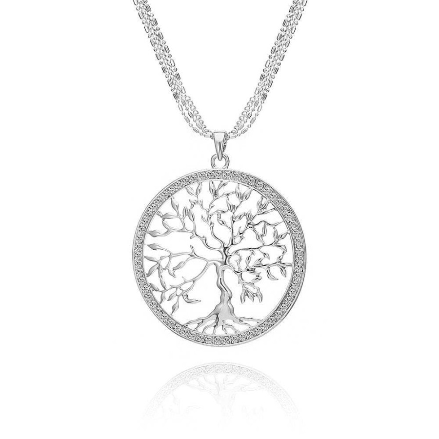 Style De Collier Les bijoux en acier | Collier Argent Arbre De Vie Design