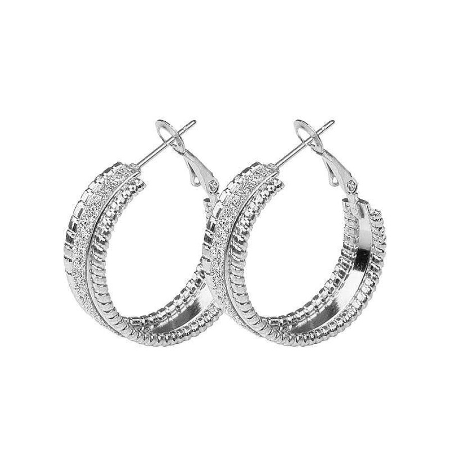 Style De Boucle D'Oreille Les bijoux en acier | Shining Fashion Ring Earring