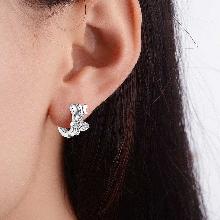 Style De Boucle D'Oreille Les bijoux en acier | Boucle D'Oreille Cr Ole L Gante Et Tendance