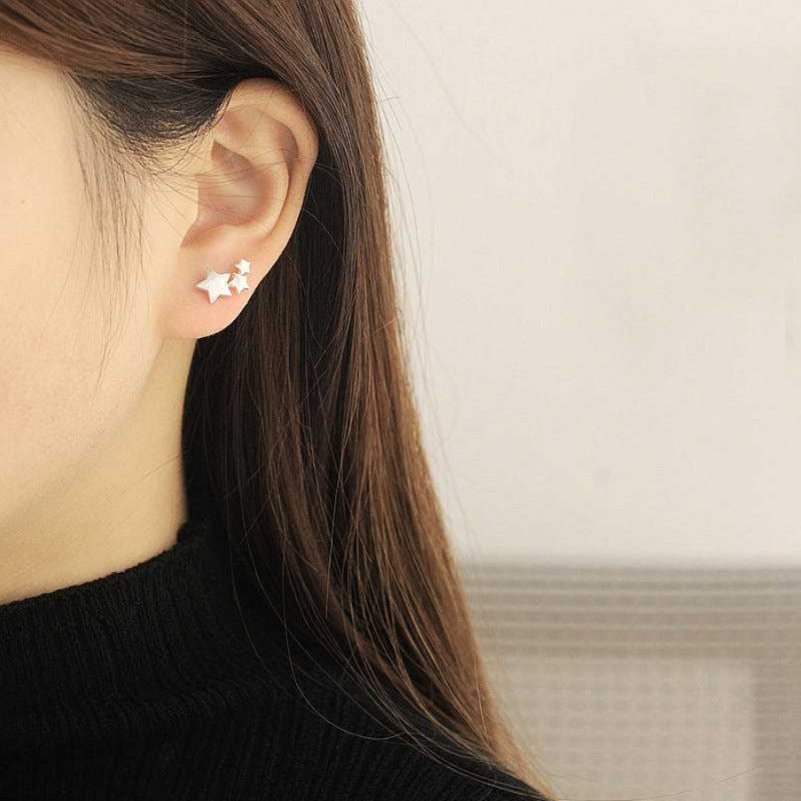 Style De Boucle D'Oreille Les bijoux en acier | Boucle D'Oreille L Gante Pour Femme En Forme D' Toile