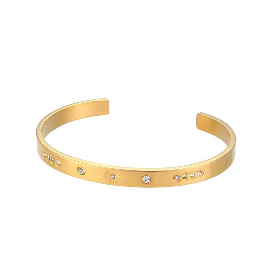 Styles De Bracelets Les bijoux en acier | Bracelet Jonc Ilham