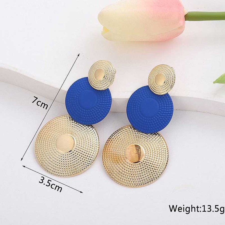 Style De Boucle D'Oreille Les bijoux en acier | Boucle D'Oreille Pendante Femme Fleur