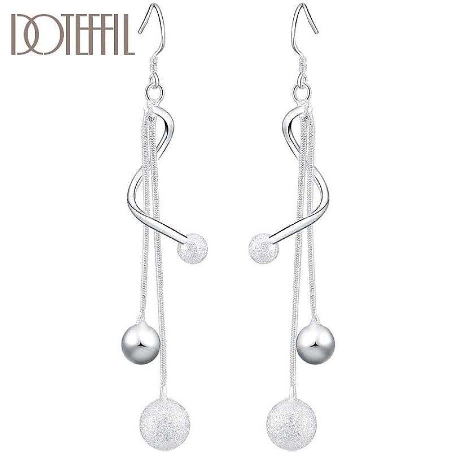 Style De Boucle D'Oreille Les bijoux en acier | Boucle D'Oreille De Mariage En Argent Sterling