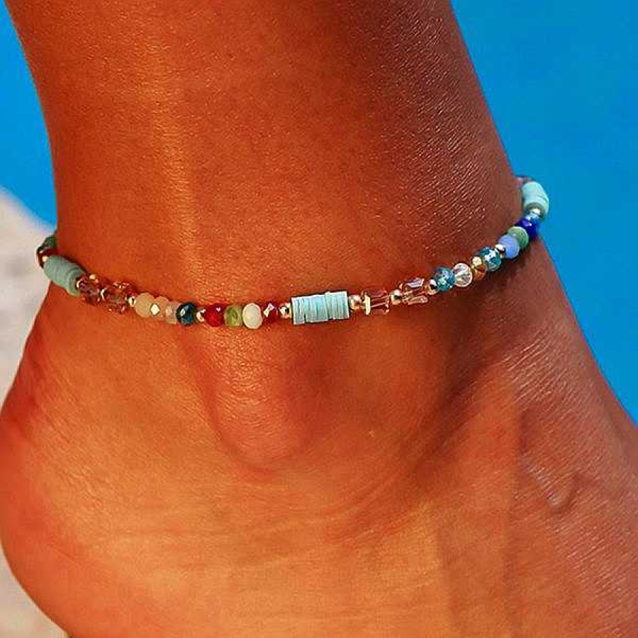 Styles De Bracelets Les bijoux en acier | Bracelet De Cheville Des Iles