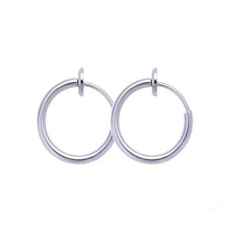 Style De Boucle D'Oreille Les bijoux en acier | Boucles D'Oreilles Anneaux Avec Fermoir Ressort