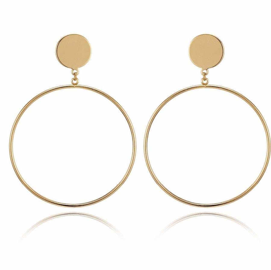 Style De Boucle D'Oreille Les bijoux en acier | Boucle D'Oreille Cr Ole En Forme De Cercle