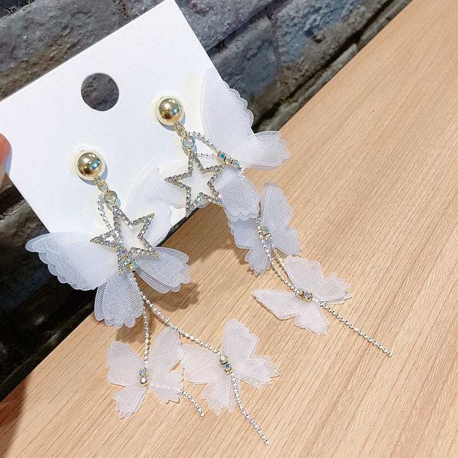 Style De Boucle D'Oreille Les bijoux en acier | Boucle D'Oreille Fleur La Mode Et Exag R E