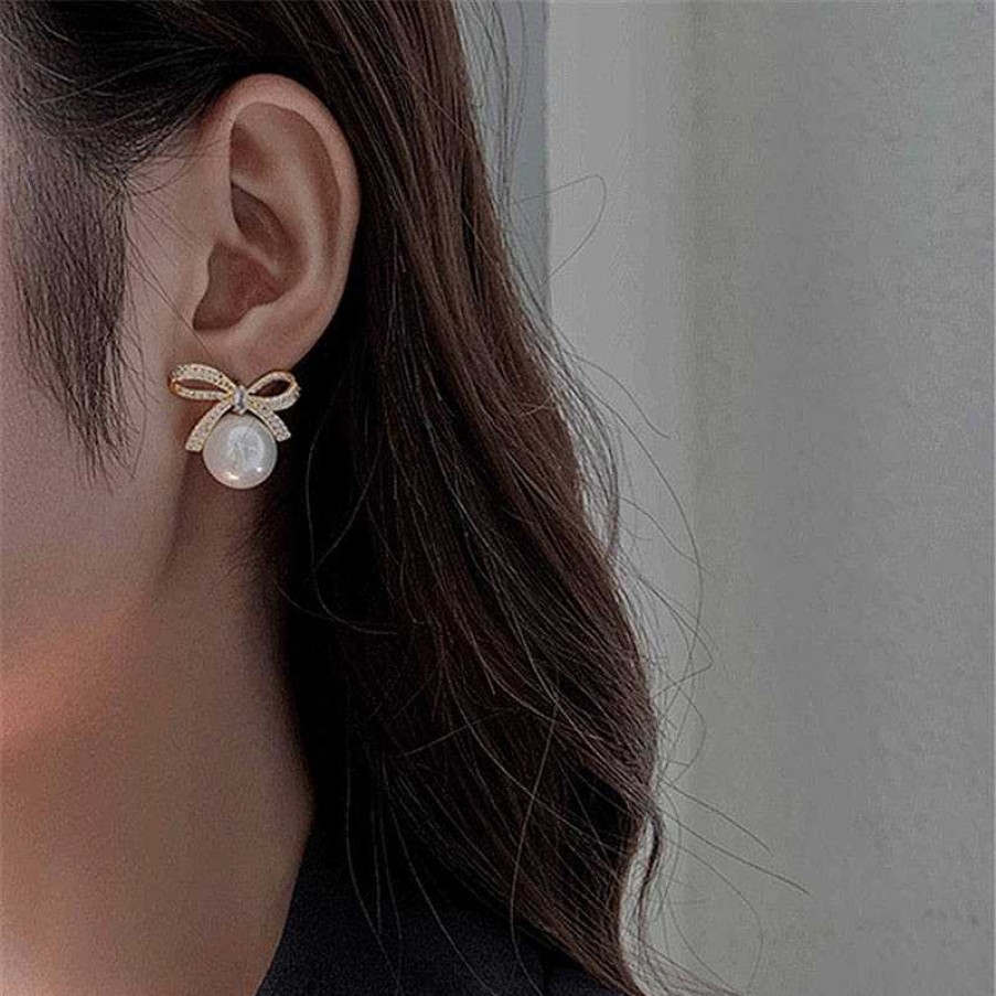 Style De Boucle D'Oreille Les bijoux en acier | Boucle D'Oreille De Mariage La Mode Et Au Temp Rament