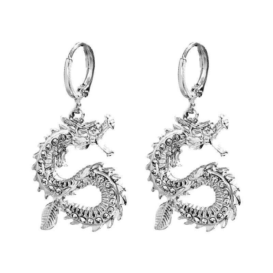 Style De Boucle D'Oreille Les bijoux en acier | Adorable Boucle D'Oreille Serpent Vintage